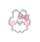 春を生きるうしゃぎ！！ ピンク（個別スタンプ：10）