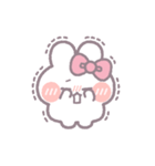 春を生きるうしゃぎ！！ ピンク（個別スタンプ：11）