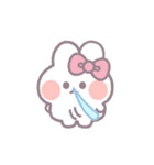 春を生きるうしゃぎ！！ ピンク（個別スタンプ：27）