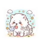 もふもふサモエドのことば〜もふ春〜（個別スタンプ：15）