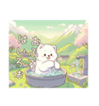 もふもふサモエドのことば〜もふ春〜（個別スタンプ：16）