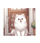 もふもふサモエドのことば〜もふ春〜（個別スタンプ：22）