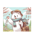 もふもふサモエドのことば〜もふ春〜（個別スタンプ：29）