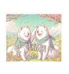 もふもふサモエドのことば〜もふ春〜（個別スタンプ：30）