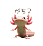 ウーパールーパー7！バドミントン！（個別スタンプ：35）