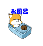 日光恐怖症のフォックスドッグ（個別スタンプ：7）