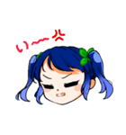 海の色の少女（個別スタンプ：6）