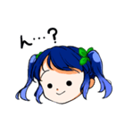 海の色の少女（個別スタンプ：7）