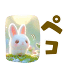 ちっちゃいうさぎさんの春♡やさしい日常（個別スタンプ：25）