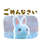 ちっちゃいうさぎさんの春♡やさしい日常（個別スタンプ：37）
