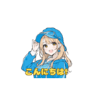 バス釣り ガール4（個別スタンプ：6）