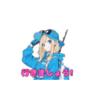 バス釣り ガール4（個別スタンプ：11）