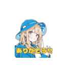 バス釣り ガール4（個別スタンプ：15）