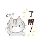 ネコちゃんの癒しスタンプ！（個別スタンプ：10）