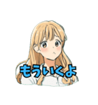 金髪ギャルの気まぐれスタンプ（個別スタンプ：4）