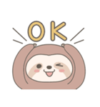 ほんわかかわいいナマケモノ（個別スタンプ：5）