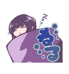 ウルフヘアガール（個別スタンプ：2）