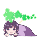 ウルフヘアガール（個別スタンプ：4）