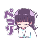 ウルフヘアガール（個別スタンプ：12）