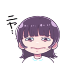 ウルフヘアガール（個別スタンプ：19）