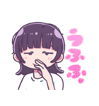 ウルフヘアガール（個別スタンプ：20）
