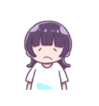 ウルフヘアガール（個別スタンプ：27）