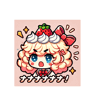 ショートケーキちゃんby（個別スタンプ：3）