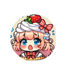 ショートケーキちゃんby（個別スタンプ：8）
