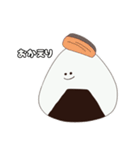 ！！おにぎりの日常！！（個別スタンプ：3）