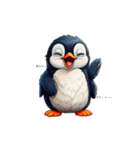 キュート ペンギン(気持ち伝える)（個別スタンプ：7）