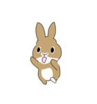 うさちゃんのスタンプアレンジ（個別スタンプ：1）