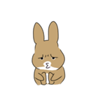 うさちゃんのスタンプアレンジ（個別スタンプ：6）