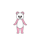 チェリーピンクベア（個別スタンプ：1）