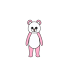 チェリーピンクベア（個別スタンプ：2）