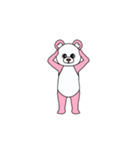 チェリーピンクベア（個別スタンプ：3）