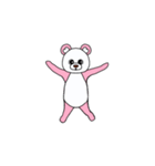 チェリーピンクベア（個別スタンプ：4）
