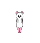 チェリーピンクベア（個別スタンプ：7）