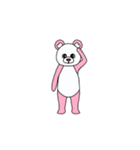 チェリーピンクベア（個別スタンプ：14）
