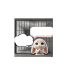 ウサギシリーズ第二段（個別スタンプ：3）