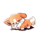 可愛いわんちゃんスタンプ詰め合わせです（個別スタンプ：3）