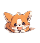 可愛いわんちゃんスタンプ詰め合わせです（個別スタンプ：5）