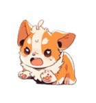 可愛いわんちゃんスタンプ詰め合わせです（個別スタンプ：10）