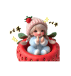 イチゴちゃん✨毎日使える言葉（個別スタンプ：12）