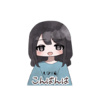 とある女の子の日常です！（個別スタンプ：3）