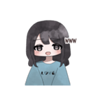 とある女の子の日常です！（個別スタンプ：23）