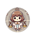 12星座キャラ（個別スタンプ：7）