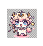 12星座キャラ（個別スタンプ：21）
