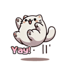 かわいい猫の日常の一コマ（個別スタンプ：1）