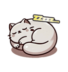 かわいい猫の日常の一コマ（個別スタンプ：4）