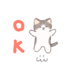 日常で使える！いろいろねこちゃん（個別スタンプ：1）